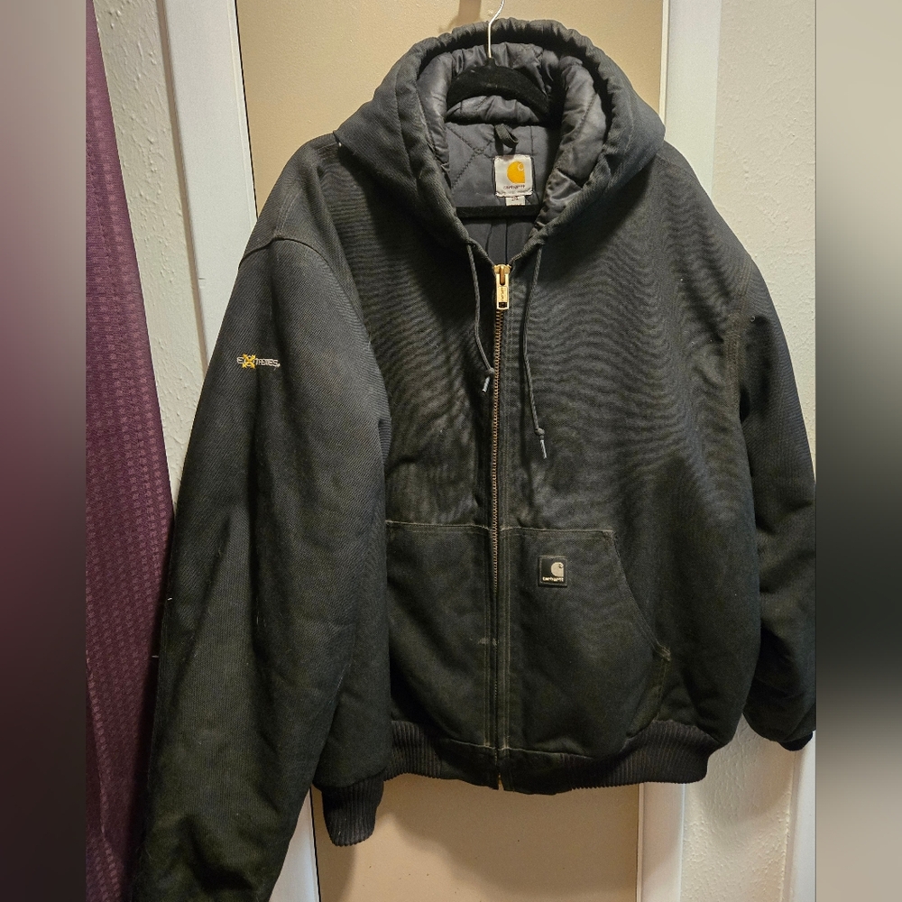 Carhartt Men's Black Puffer Jacket